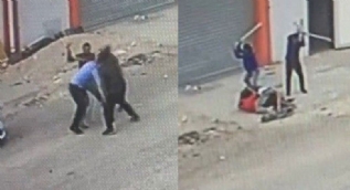 2 bin 500 liralık komisyon kavgasında inanılmaz görüntüler