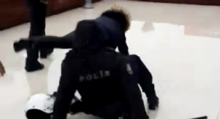 Van´da polisin kolunu ısıran HDP´li vekil, bu kez de Diyarbakır´da polise zor anlar yaşattı