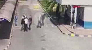 Sendika genel başkanın vurulduğu kavga kamerada