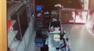 Eyüp’teki saldırı kamerada