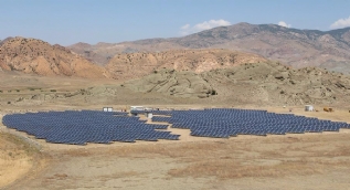 Soğuğuyla bilinen Erzurum'a 1 milyon dolarlık güneş enerji sistemi kurdular