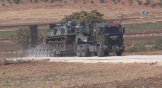 Suriye sınırına tank sevkiyatı sürüyor