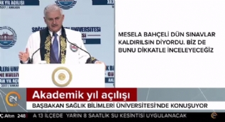 Başbakan Yıldırım'dan TEOG açıklaması