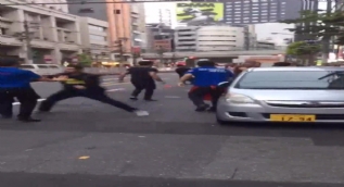 Tokyo'nun orta yerinde Ermeni-Türk kavgası çıktı