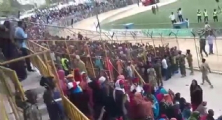 Stadyumu 'Recep Tayyip Erdoğan' sloganıyla inlettiler
