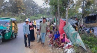 Bangladeş'te Rohingya Müslümanlarının kampları görüntülendi