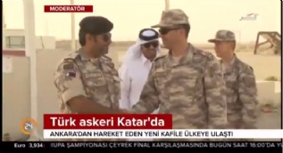 Ankara'dan hareket eden Türk askerleri Katar'a ulaştı