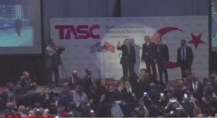 Cumhurbaşkanı Erdoğan'ın konuşmasını provoke girişimi böyle sonuçsuz kaldı