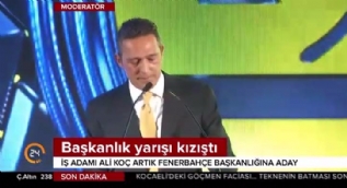 Ali Koç, Fenerbahçe'de başkanlık yarışına resmen aday oldu