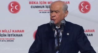 Bahçeli, Türk-Kürt ayrımı yapanlara Alparslan Türkeş´in sözleriyle seslendi