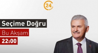 Cumhur İttifakı İstanbul Büyükşehir Belediye Başkan Adayı Binali Yıldırım, 24’e konuk oluyor