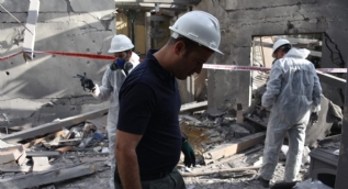 İsrail’in başkenti Tel Aviv´in kuzeyine roket düştü