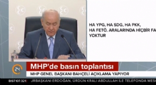 MHP lideri Bahçeli: Türk milleti efendilik taslayanları, parmak sallayanları her zaman şaşkına çevirecektir