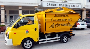 Bu da 'Çöp Taksi'