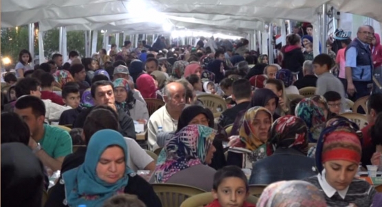 K��la�da 750 metre uzunlu�unda dev iftar