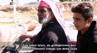 Suriyeli kardeşlerimizden Mehmetçiğe teşekkür