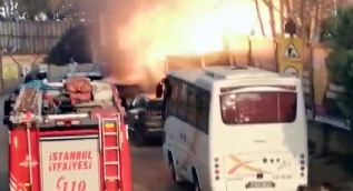 Kadıköy’de korkutan patlama! İşte o anlar