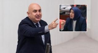 CHP´li Özkoç´tan AK Parti Grup Başkanvekili Özlem Zengin: Bu hanımefendiye haddini bildirin