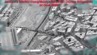 Deprem gecesi milli İHA detayı: 25 dakikada gündüz gibi
