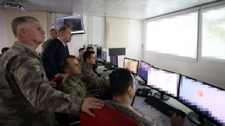Bakan Akar ve Komutanlar sıfır noktasında