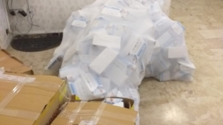 29 bin 400 kaçak maske yakalandı