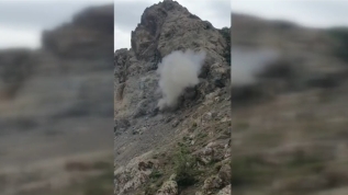 MSB bu görüntülerle duyurdu: PKK'nın bir ini daha imha edildi