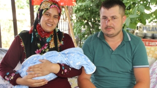 Eşinin geçirdiği kaza, bebeğinin hayatını kurtardı
