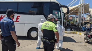 HES kodunu hatalı verdi, otobüsten indirilerek hastaneye götürüldü