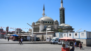 İşte Taksim Camii inşaatında son durum