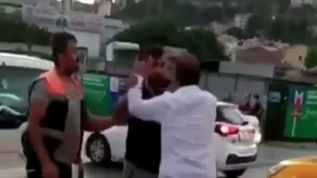 Trafikte tartıştığı kadın sürücüye dehşeti yaşattı