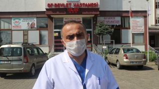 Kovid-19'u yenen başhekim Opr. Dr. Şaban Uysal sağlığına kavuşarak görevinin başına döndü