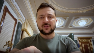 Ukrayna Lideri Zelenski'den Ba�kan Erdo�an'a te�ekk�r