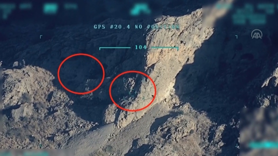 Irak'�n kuzeyindeki Asos'a y�nelik operasyonun g�r�nt�leri payla��ld�