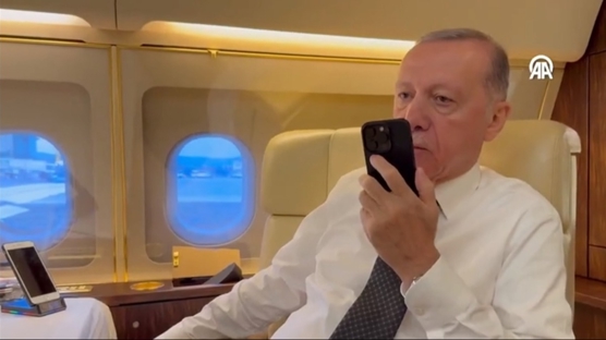 Cumhurbakan Erdoan, Belika'da PKK'llarn saldrsna urayan Efe Tapmaz ile grt