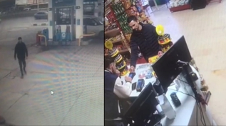 Firari hırsız kameraya yakalandı...