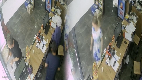 Bursa'da deprem an kamerada 