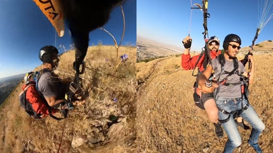 Pilotun sakinliği faciayı önledi: O anlar kamerada!