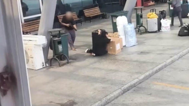 Otogarda kan donduran olay! Herkesin gz nnde kzna tfekle ate etti