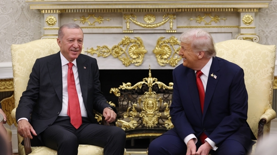 Beyaz Saray'da tarihi zirve! Cumhurbaşkanı Erdoğan, Trump ile görüştü