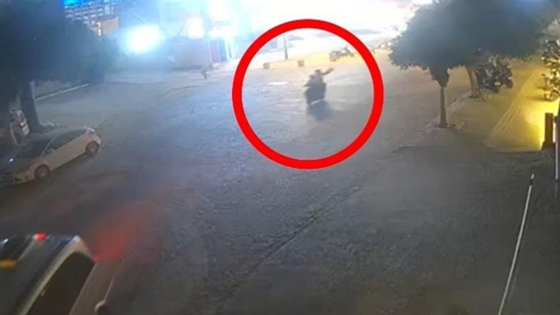 Antalya'da film gibi saldr! 