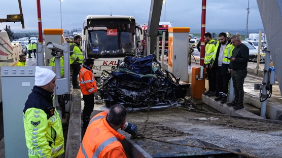 Silivri'de korkun� kaza: Otob�s i�i g�r�nt�lere ula��ld�