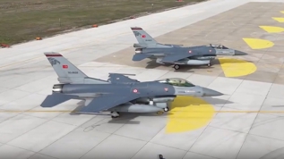 T�rk F-16'lar� Karadeniz semalar�nda 