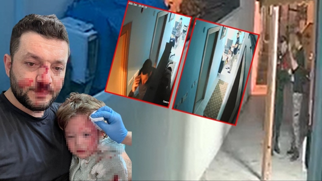T�rkiye'yi aya�a kald�ran olay! Bebe�in darp edildi�i kavgan�n g�r�nt�leri ortaya ��kt�