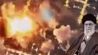 �ran'a a��r bombard�man: Hamaney'in konutu b�yle vuruldu