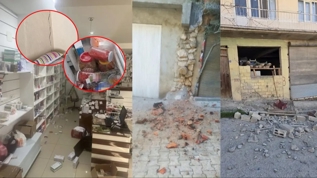 �evre illerden de hissedildi! Denizli'deki deprem an� kamerada