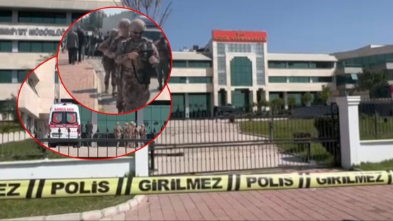 Kepez H�k�met Kona��'nda silah sesleri! Rastgele ate� a�t�, kendini odaya kilitledi