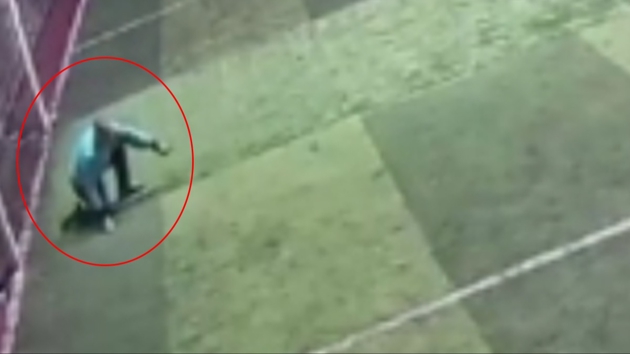 Hal� sahada ac� �l�m! O anlar saniye saniye kaydedildi 