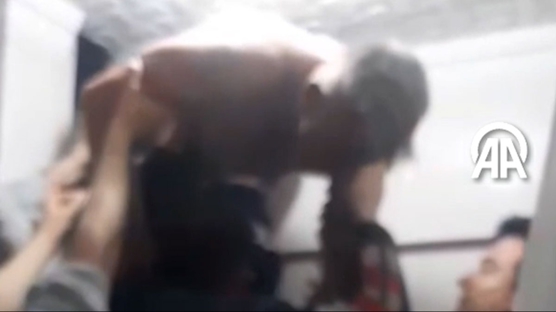 Havaland�rma bo�lu�u s�k���p yakaland�: Uzakla�t�rma karar� olan kocan�n ak�lalmaz plan� patlad�