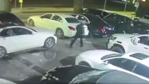 Be�ikta�'ta gece yar�s� deh�eti! Kundak��lar�n g�r�nt�s� ortaya ��kt�