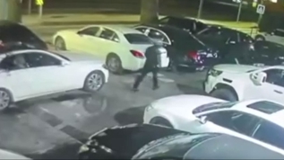 Be�ikta�'ta gece yar�s� deh�eti! Kundak��lar�n g�r�nt�s� ortaya ��kt�